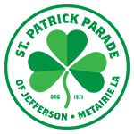 St. Patrick's Day 2026 Metairie Road Parade Registration - logo